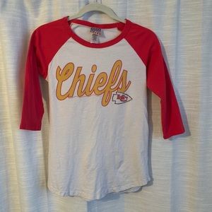 Kansas City Chiefs 3/4 Sleeve T-Shirt